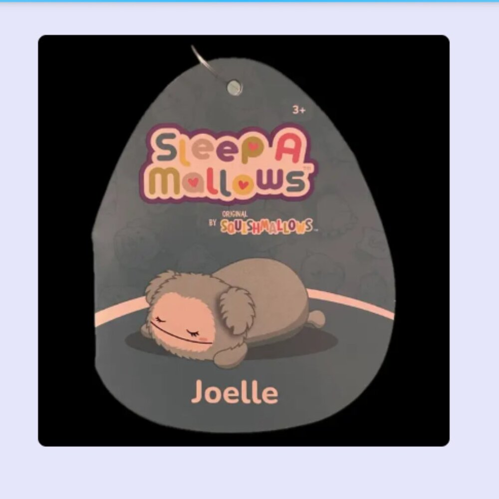 Squishmallows Joelle Sleepamallows 18" Large Plush - New - Picture 6 of 9